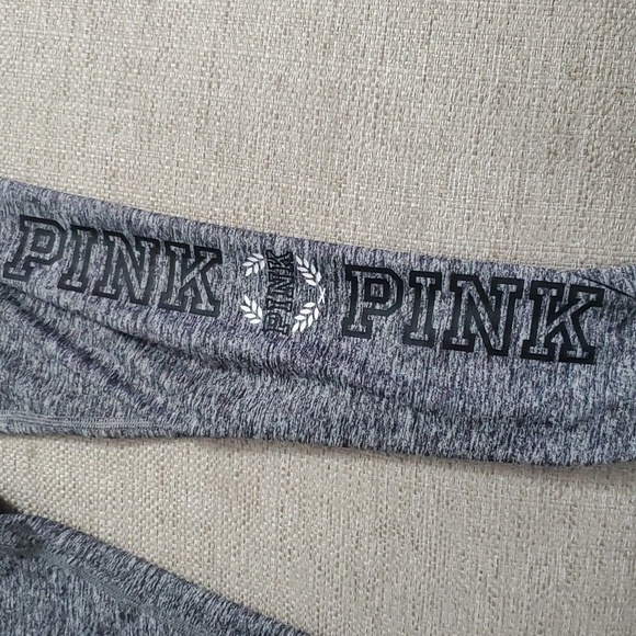 Pink cropped leggings grey  xs - Picture 5 of 5